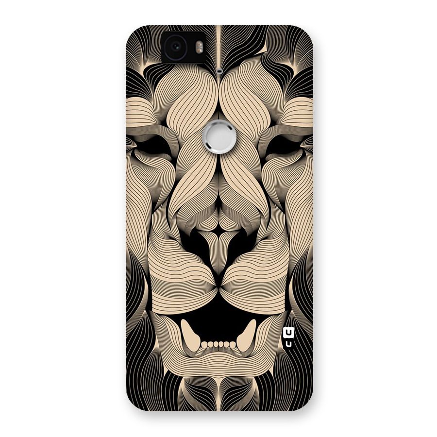 Lion Shape Design Back Case for Google Nexus-6P