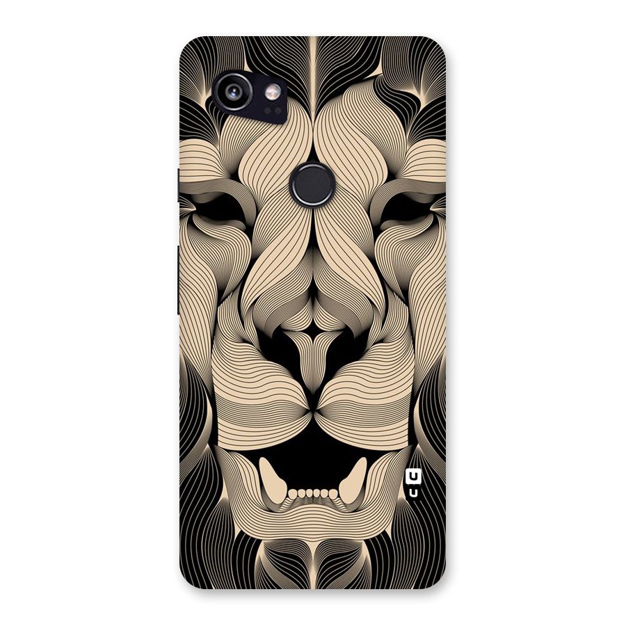 Lion Shape Design Back Case for Google Pixel 2 XL