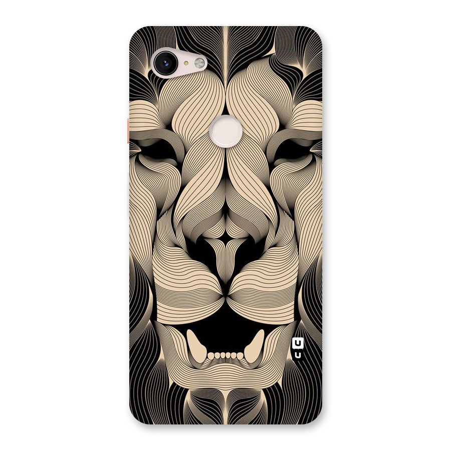 Lion Shape Design Back Case for Google Pixel 3 XL