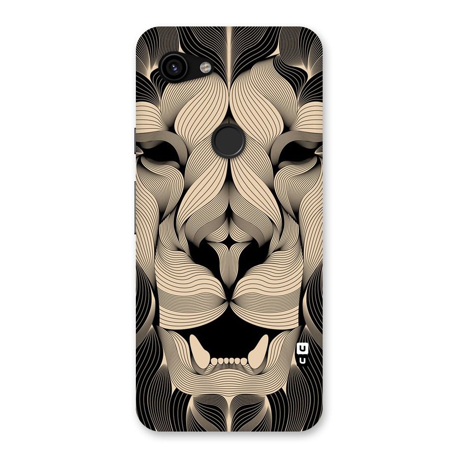 Lion Shape Design Back Case for Google Pixel 3a