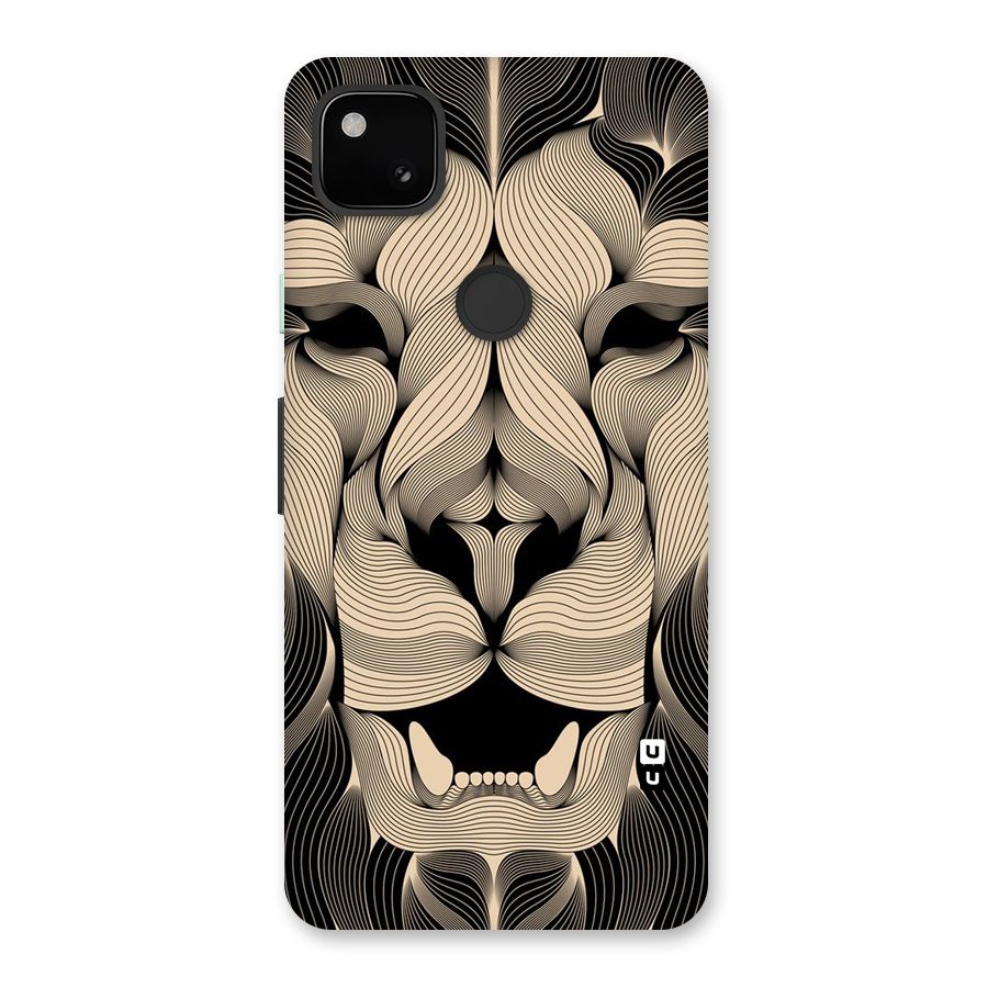 Lion Shape Design Back Case for Google Pixel 4a
