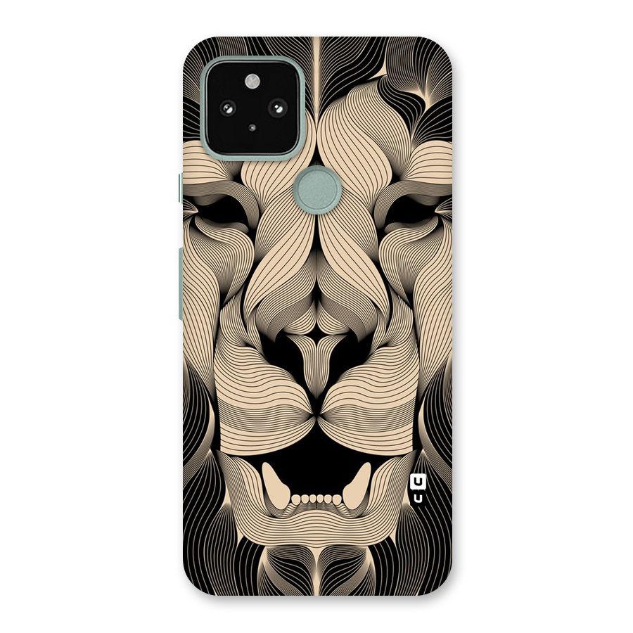 Lion Shape Design Back Case for Google Pixel 5