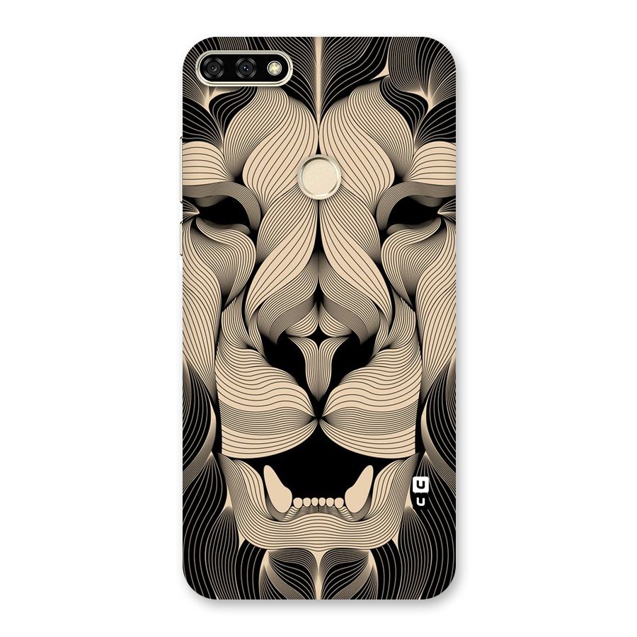 Lion Shape Design Back Case for Honor 7A
