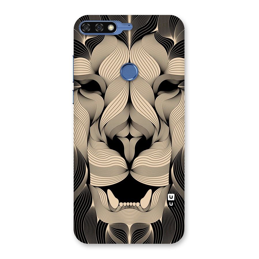 Lion Shape Design Back Case for Honor 7C
