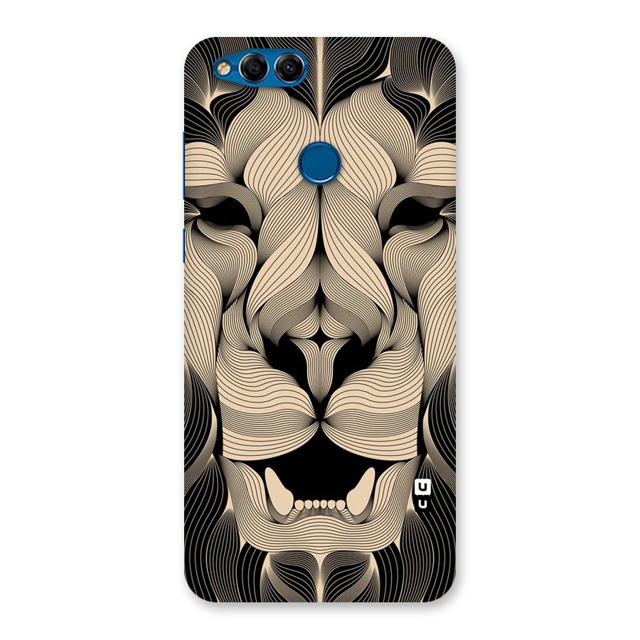 Lion Shape Design Back Case for Honor 7X