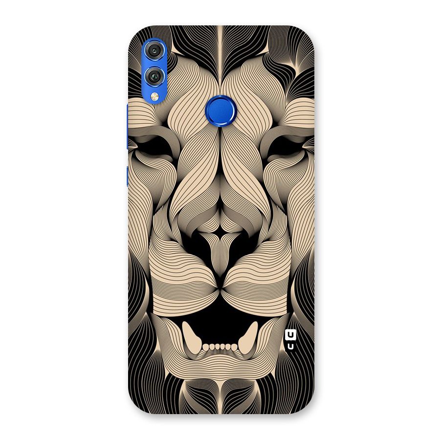 Lion Shape Design Back Case for Honor 8X