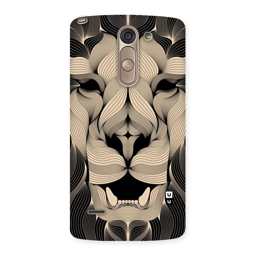 Lion Shape Design Back Case for LG G3 Stylus