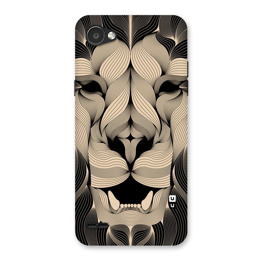 Lion Shape Design Back Case for LG Q6