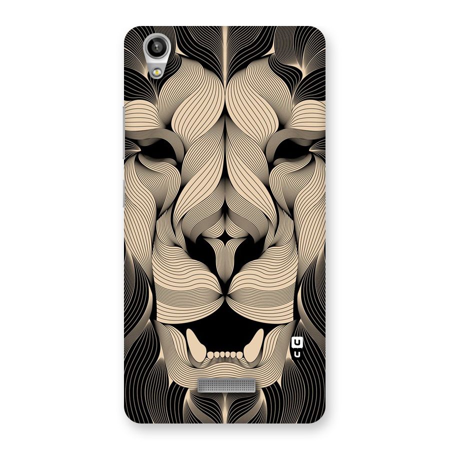 Lion Shape Design Back Case for Lava-Pixel-V1