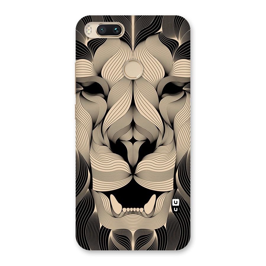 Lion Shape Design Back Case for Mi A1