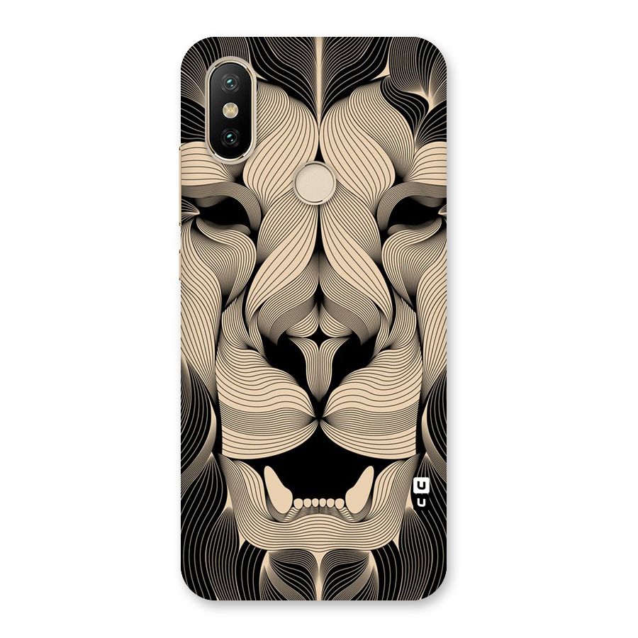 Lion Shape Design Back Case for Mi A2