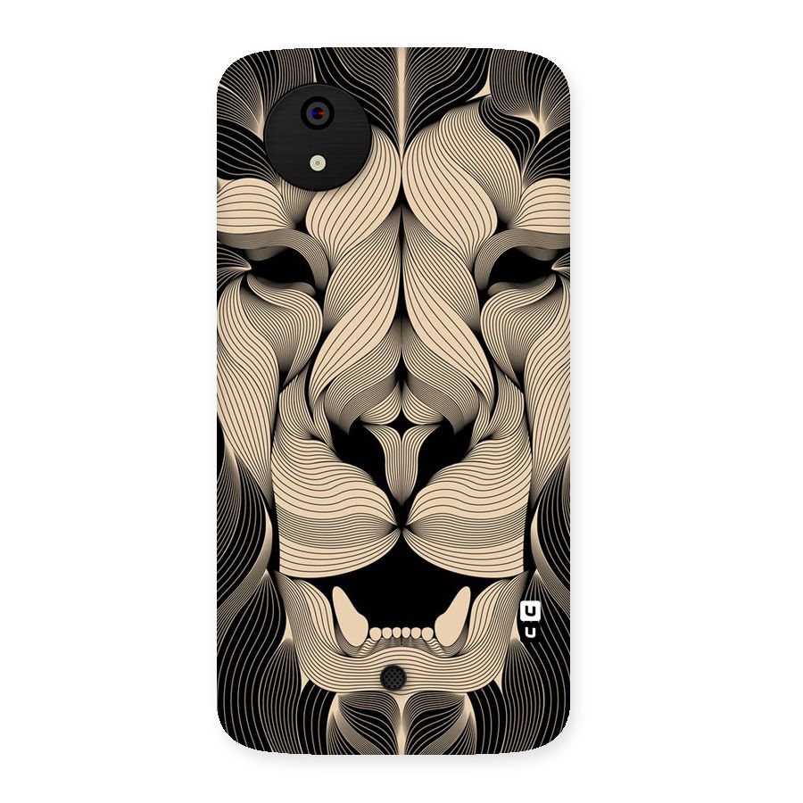 Lion Shape Design Back Case for Micromax Canvas A1