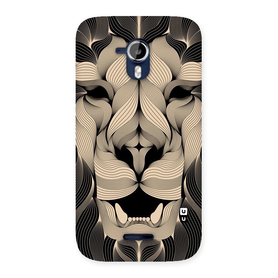 Lion Shape Design Back Case for Micromax Canvas Magnus A117