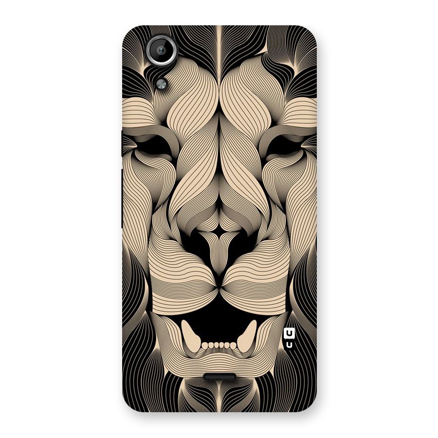 Lion Shape Design Back Case for Micromax Canvas Selfie Lens Q345