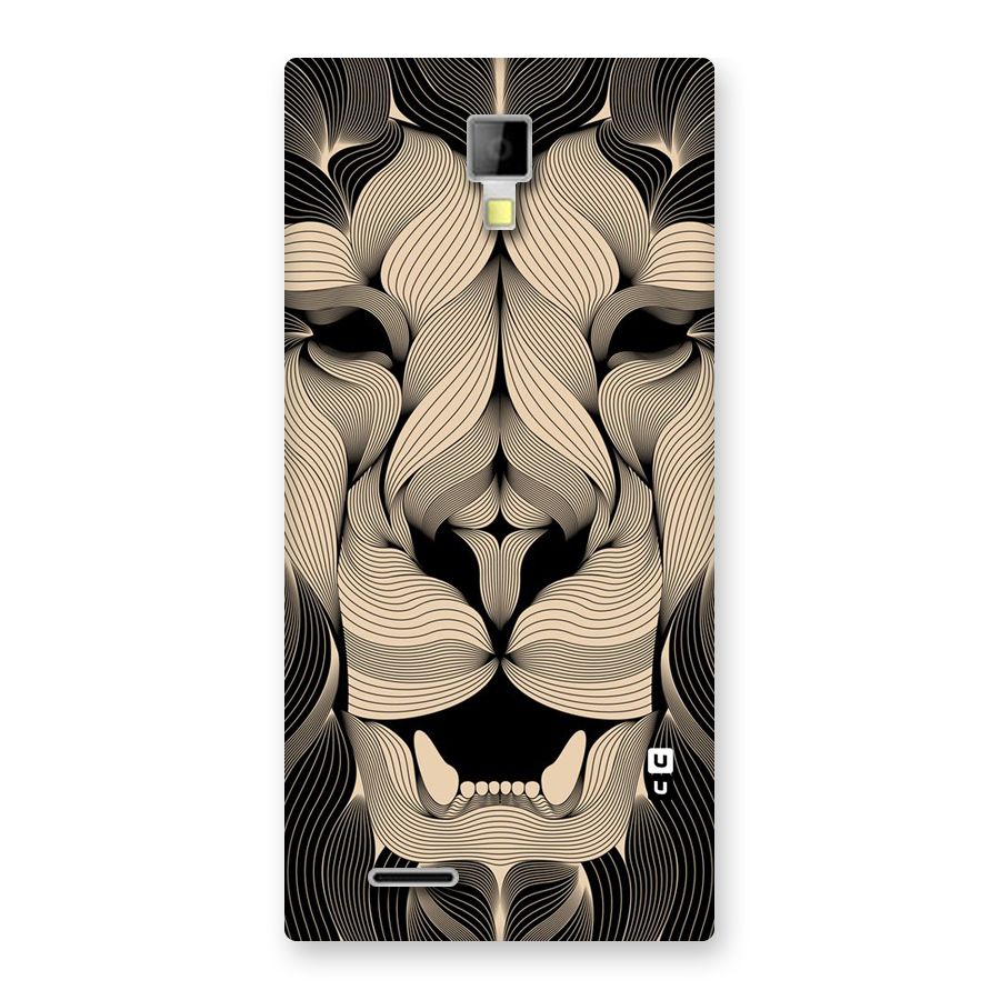 Lion Shape Design Back Case for Micromax Canvas Xpress A99