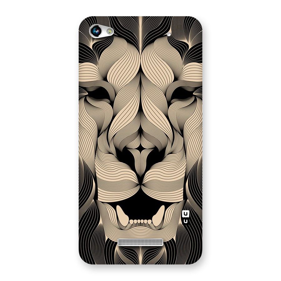 Lion Shape Design Back Case for Micromax Hue 2