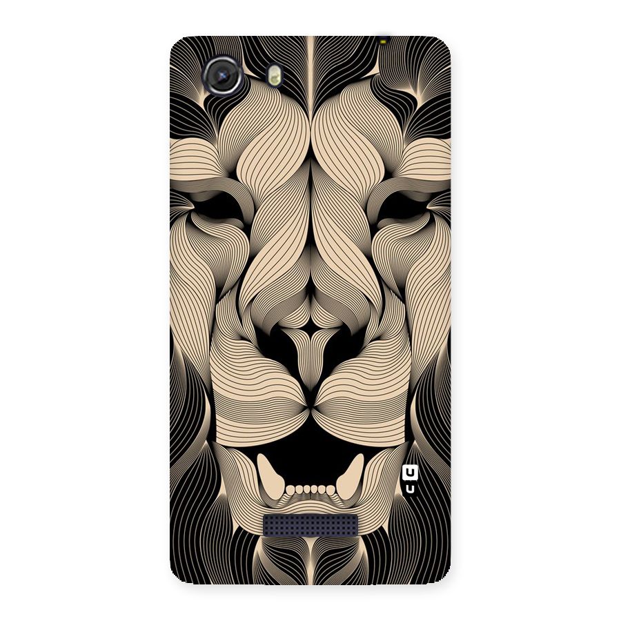 Lion Shape Design Back Case for Micromax Unite 3