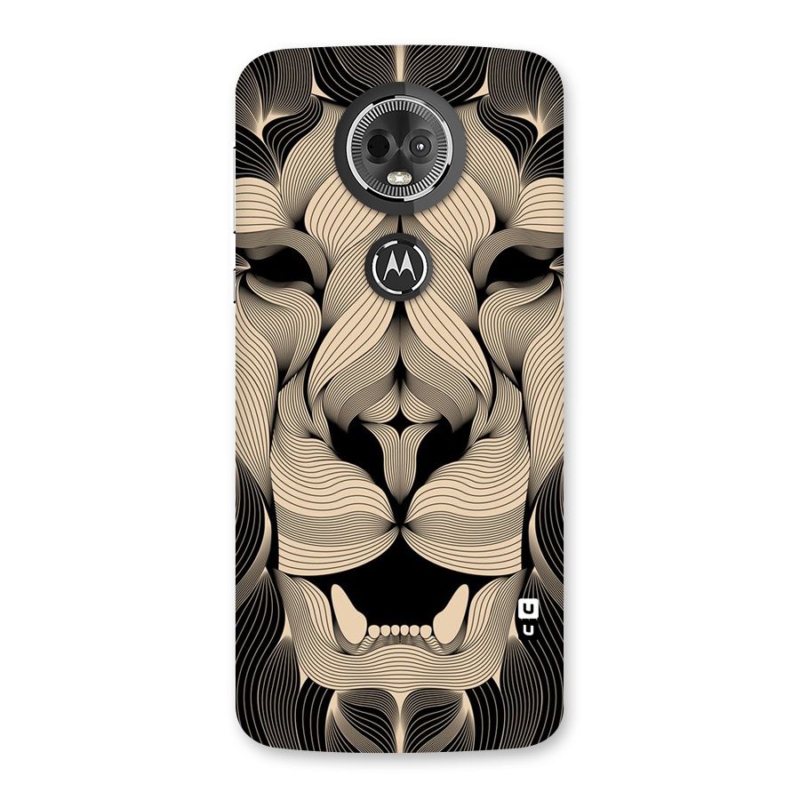 Lion Shape Design Back Case for Moto E5 Plus