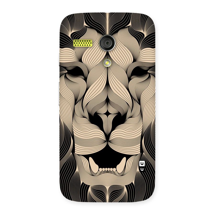 Lion Shape Design Back Case for Moto G