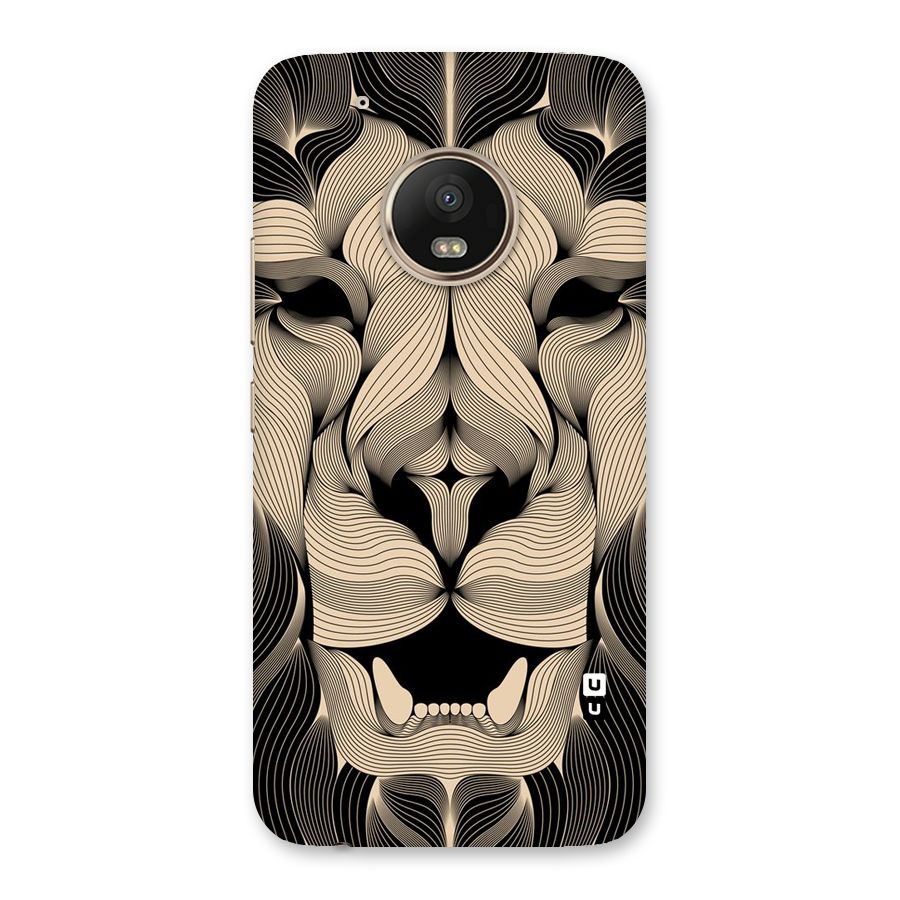 Lion Shape Design Back Case for Moto G5 Plus