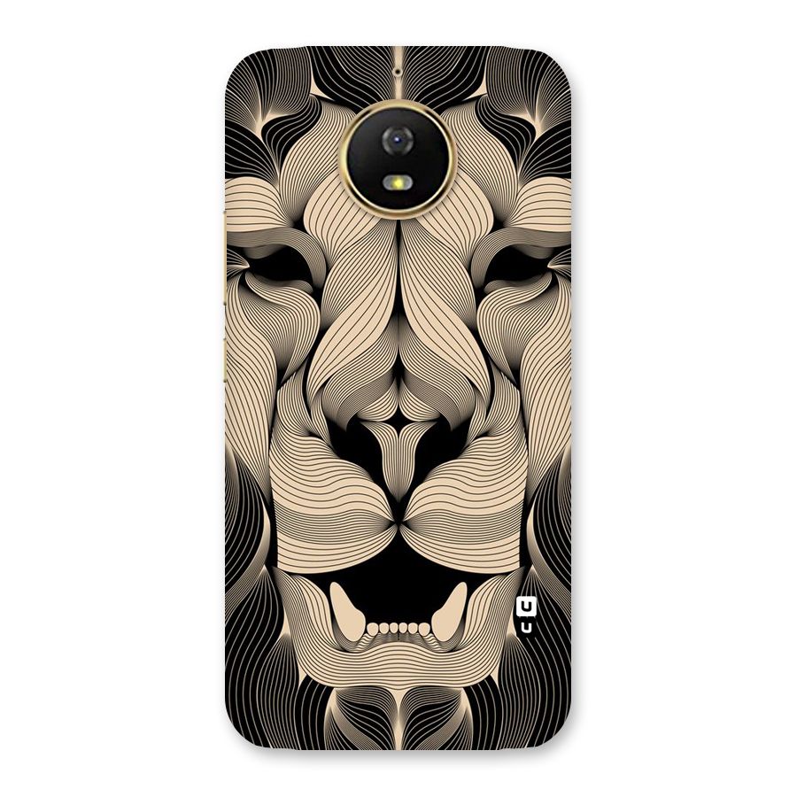 Lion Shape Design Back Case for Moto G5s