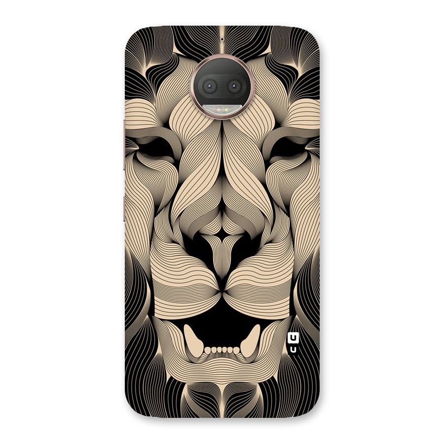 Lion Shape Design Back Case for Moto G5s Plus