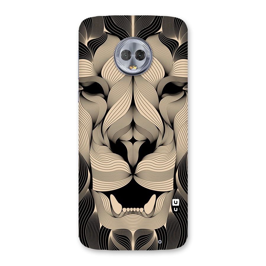 Lion Shape Design Back Case for Moto G6 Plus