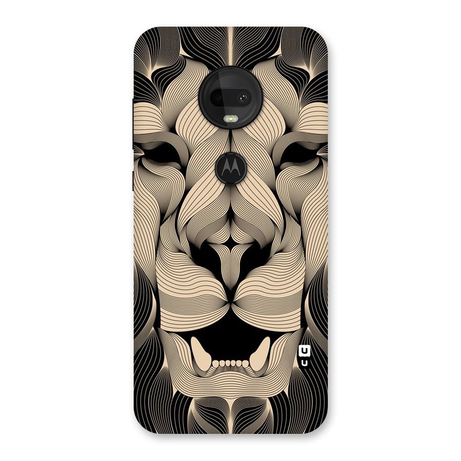 Lion Shape Design Back Case for Moto G7