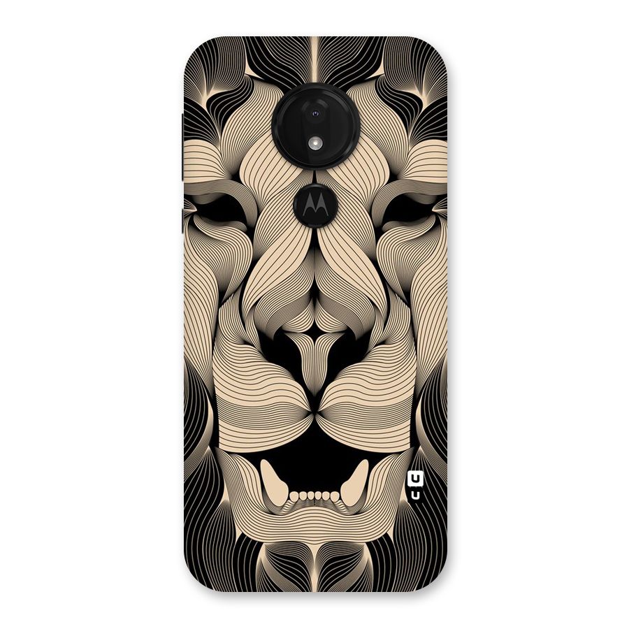 Lion Shape Design Back Case for Moto G7 Power