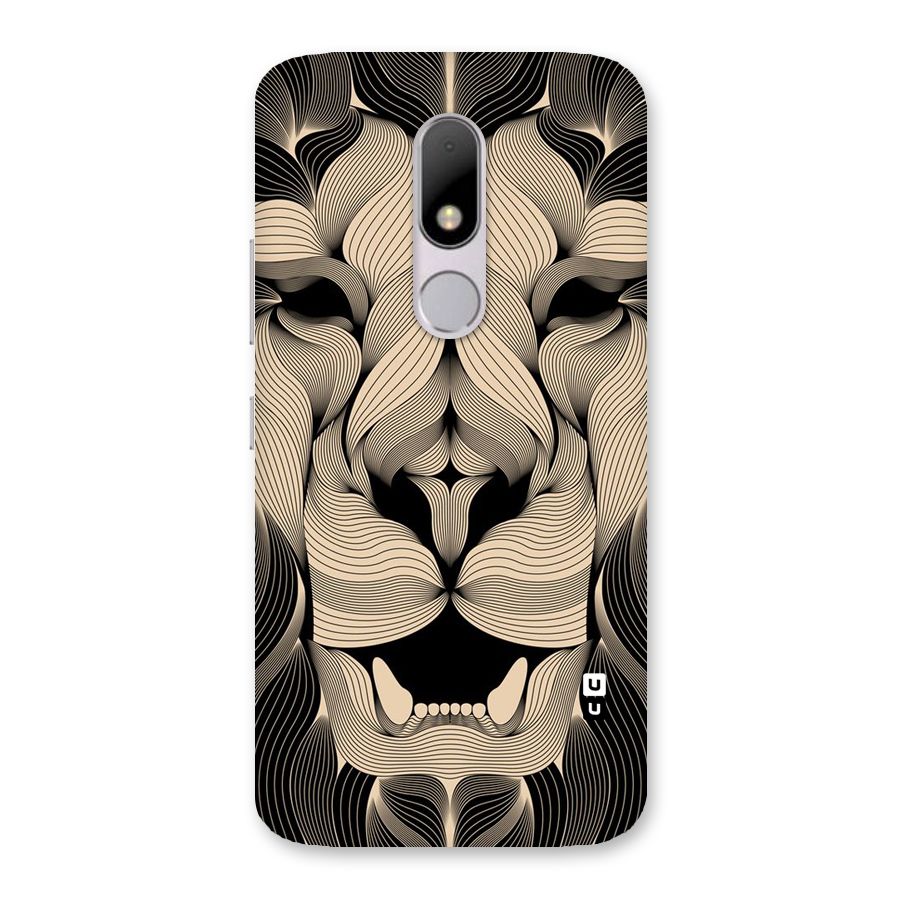 Lion Shape Design Back Case for Moto M