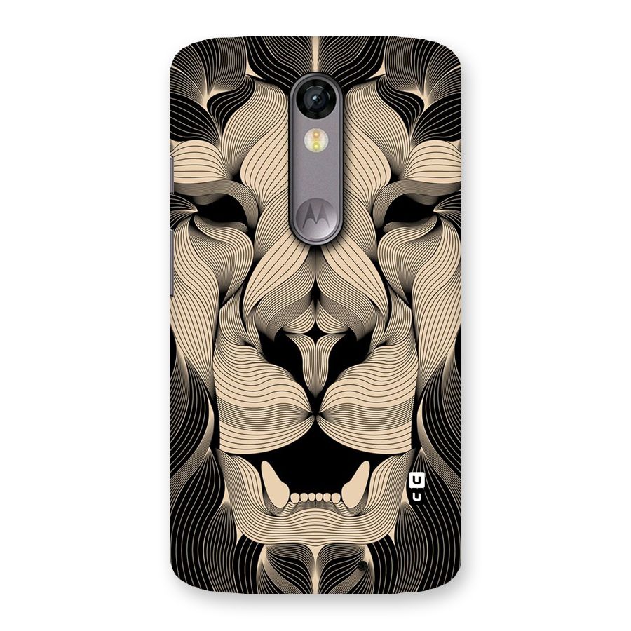 Lion Shape Design Back Case for Moto X Force