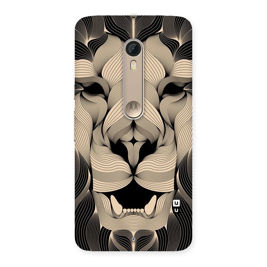 Lion Shape Design Back Case for Motorola Moto X Style