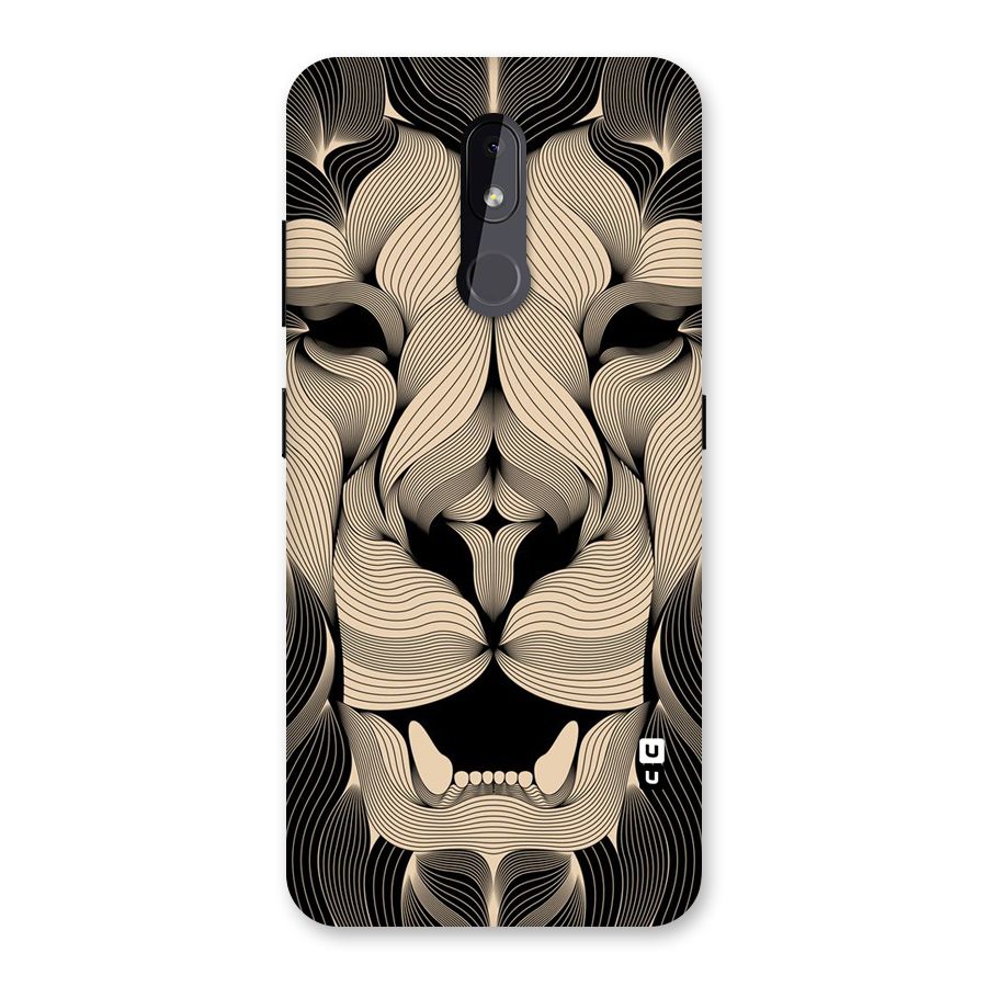 Lion Shape Design Back Case for Nokia 3.2