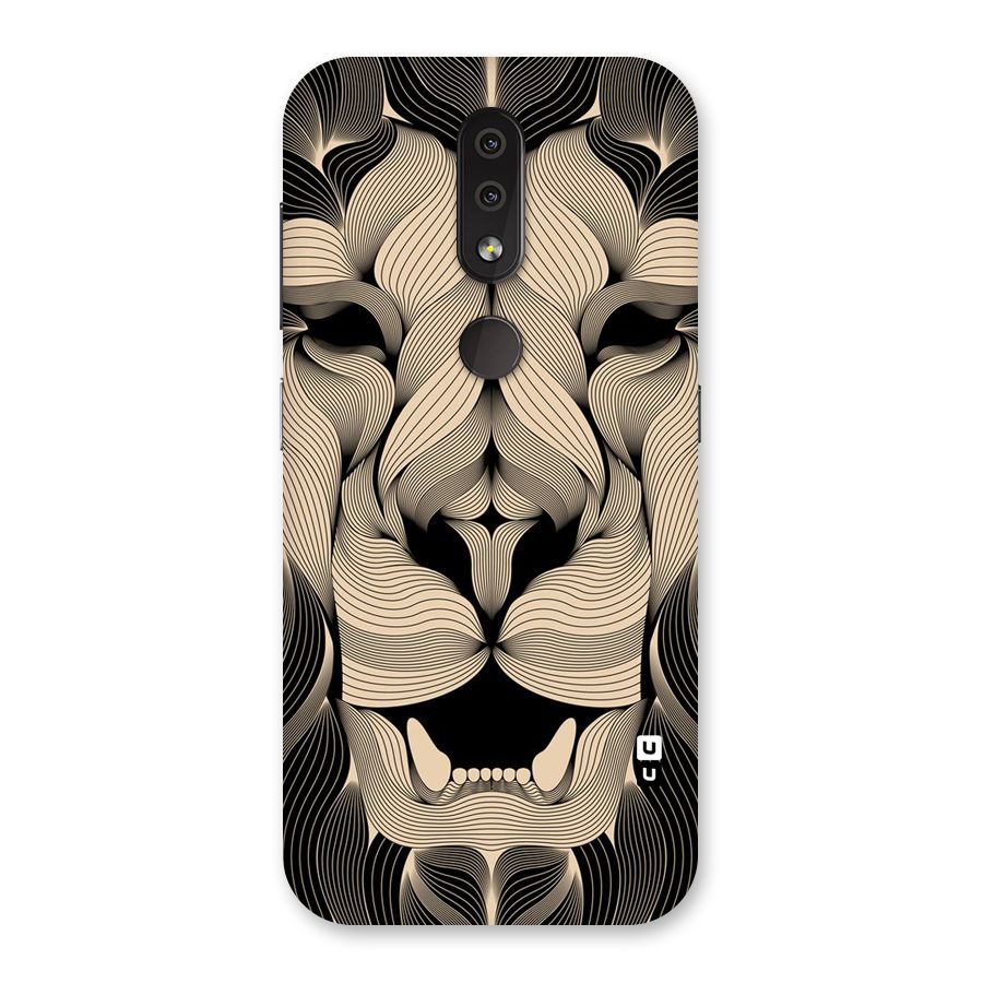 Lion Shape Design Back Case for Nokia 4.2