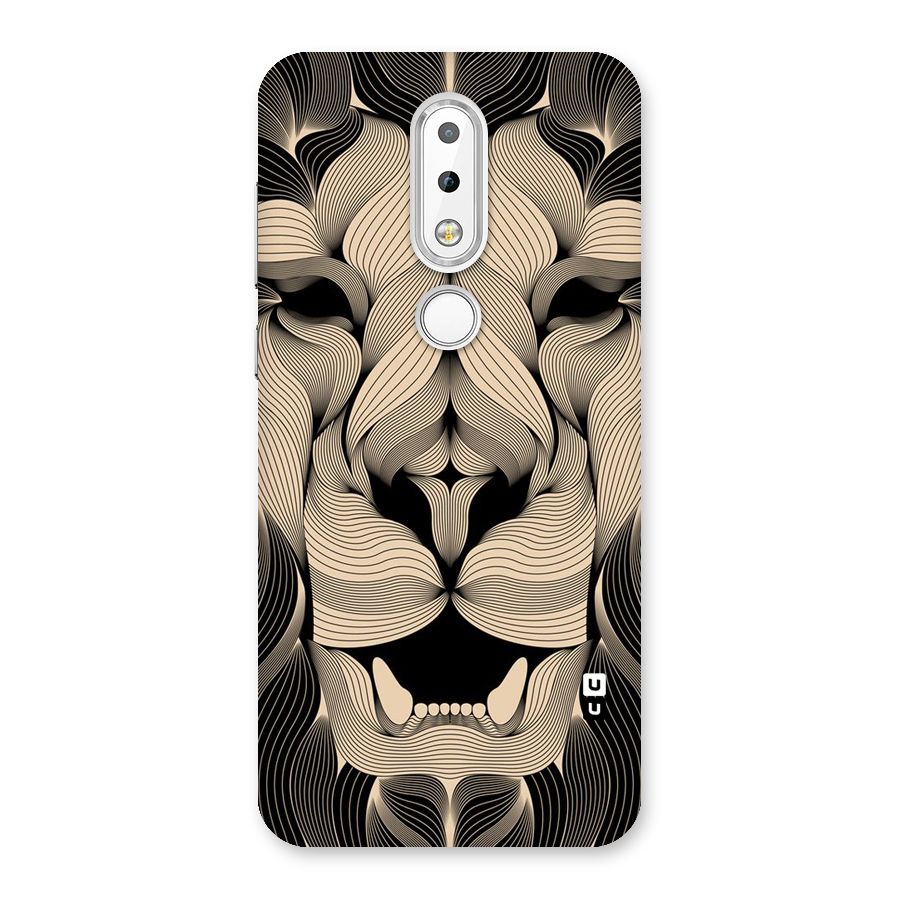 Lion Shape Design Back Case for Nokia 6.1 Plus