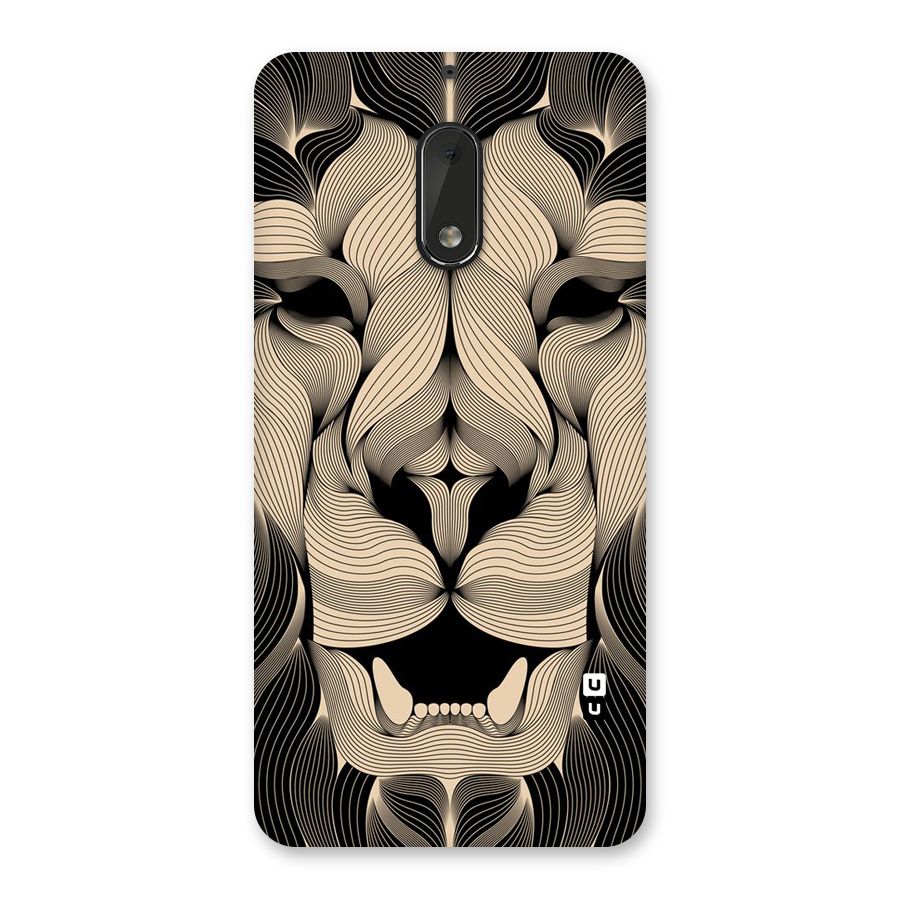 Lion Shape Design Back Case for Nokia 6