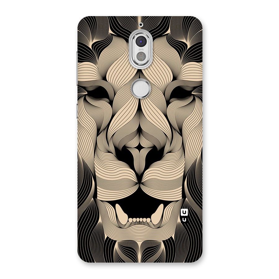 Lion Shape Design Back Case for Nokia 7
