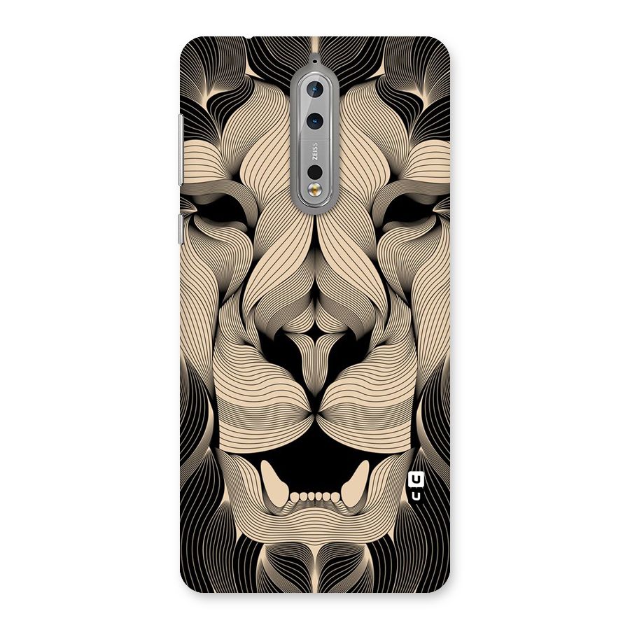 Lion Shape Design Back Case for Nokia 8