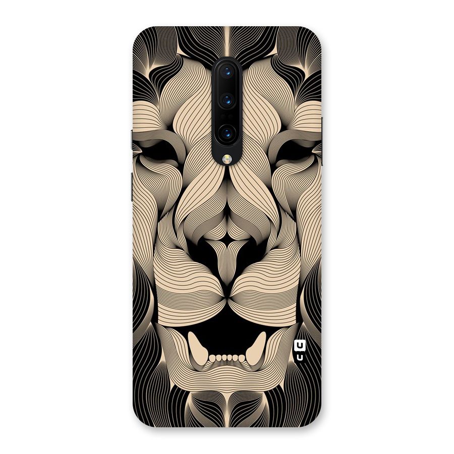 Lion Shape Design Back Case for OnePlus 7 Pro