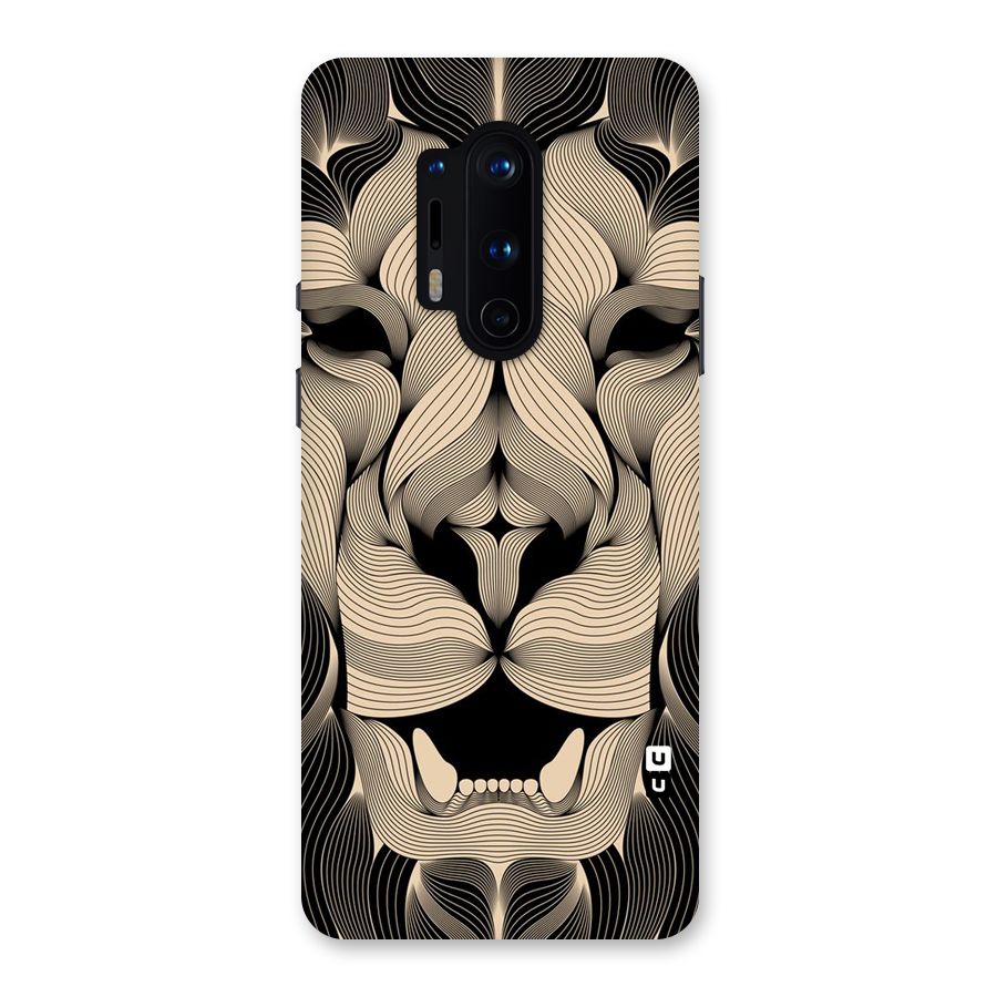 Lion Shape Design Back Case for OnePlus 8 Pro