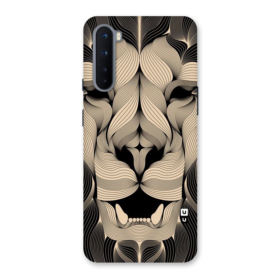 Lion Shape Design Back Case for OnePlus Nord