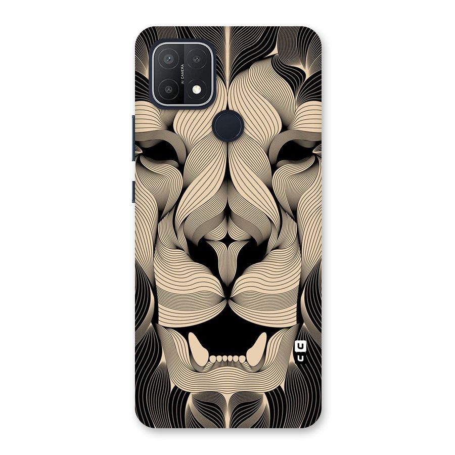Lion Shape Design Back Case for Oppo A15s