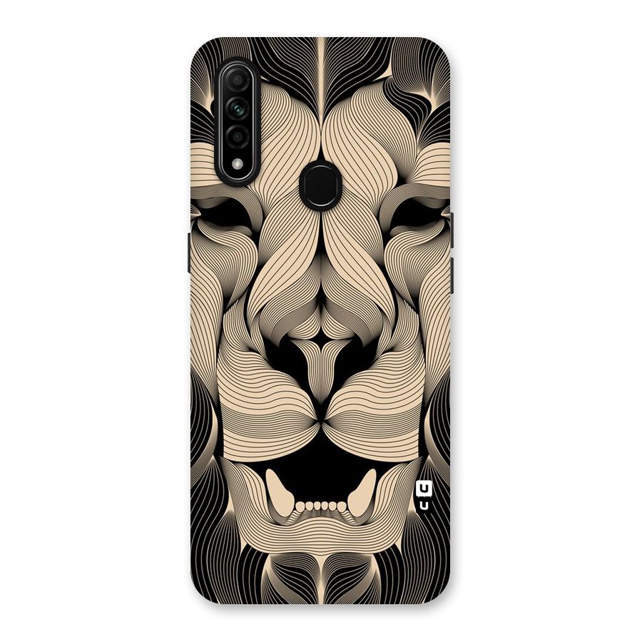 Lion Shape Design Back Case for Oppo A31
