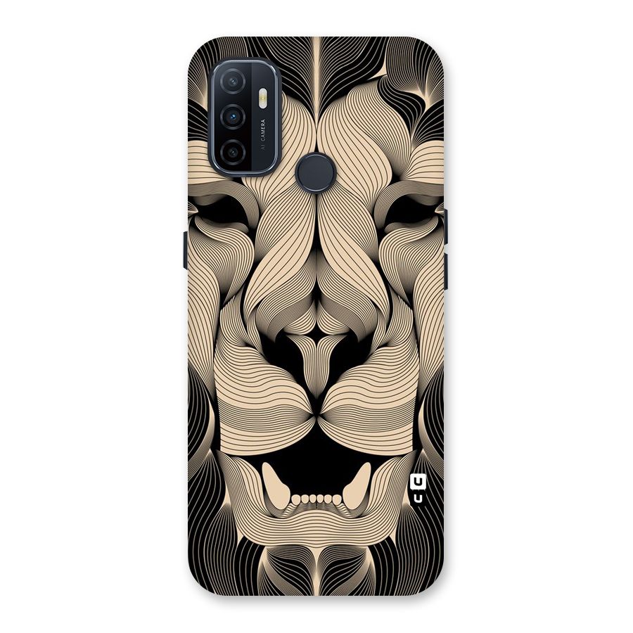 Lion Shape Design Back Case for Oppo A32