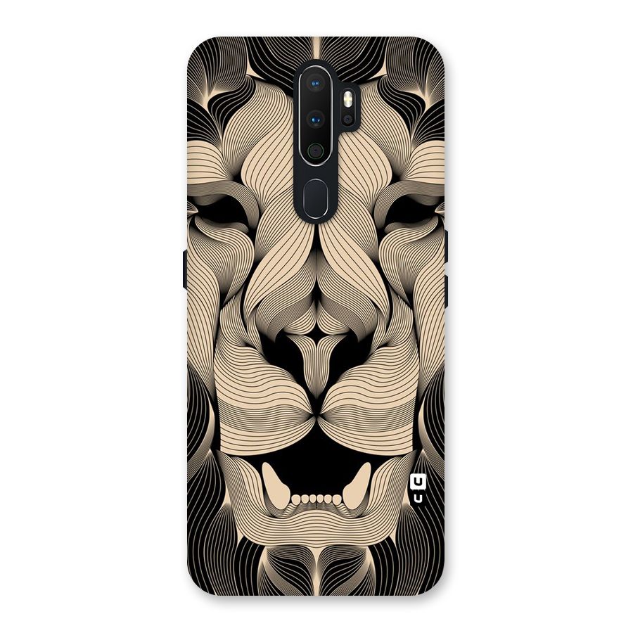 Lion Shape Design Back Case for Oppo A5 (2020)