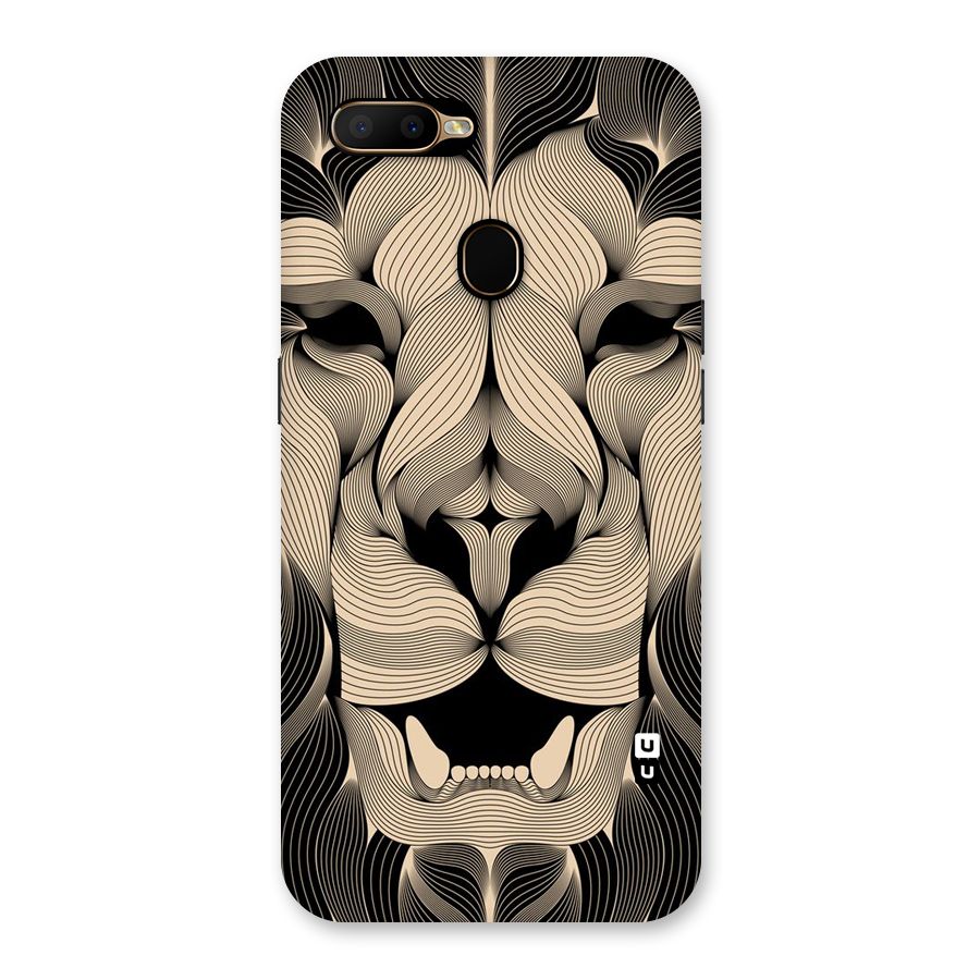 Lion Shape Design Back Case for Oppo A5s