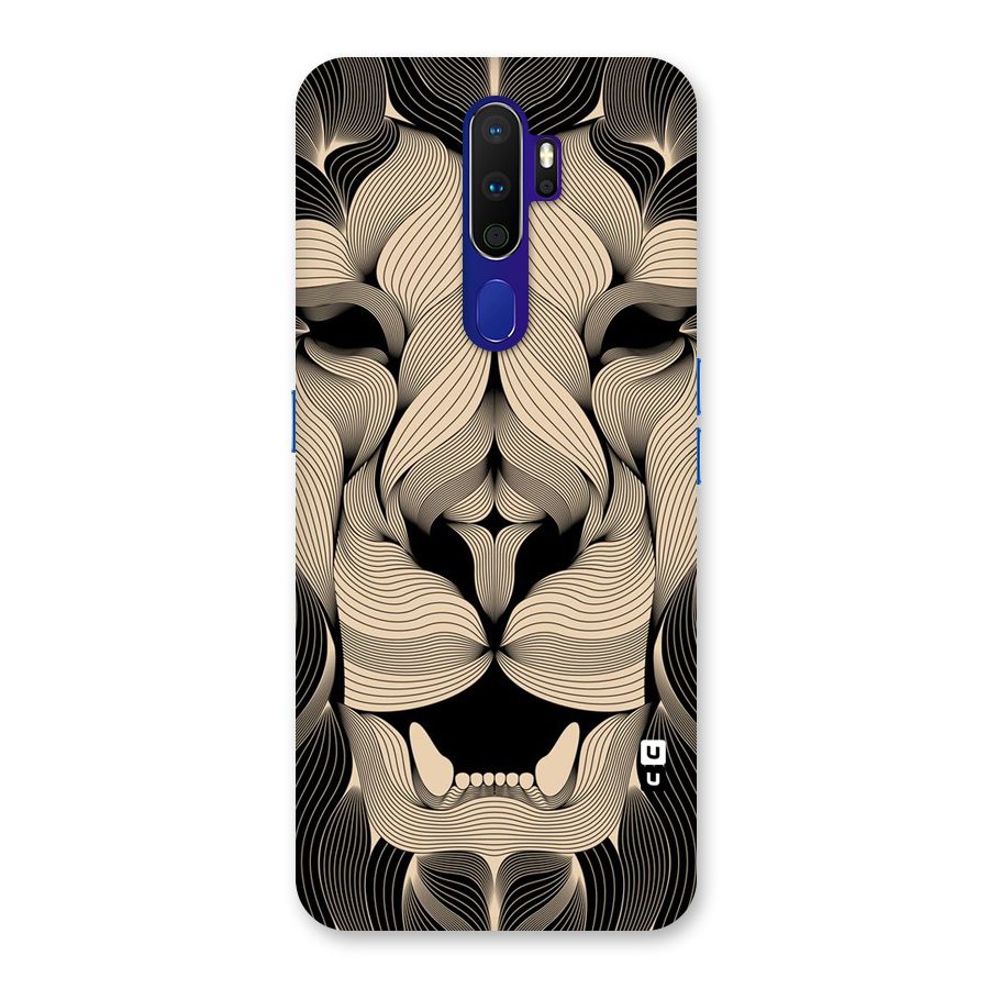 Lion Shape Design Back Case for Oppo A9 (2020)