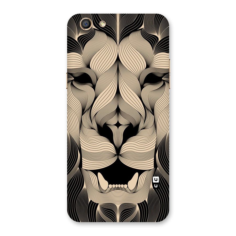 Lion Shape Design Back Case for Oppo F3