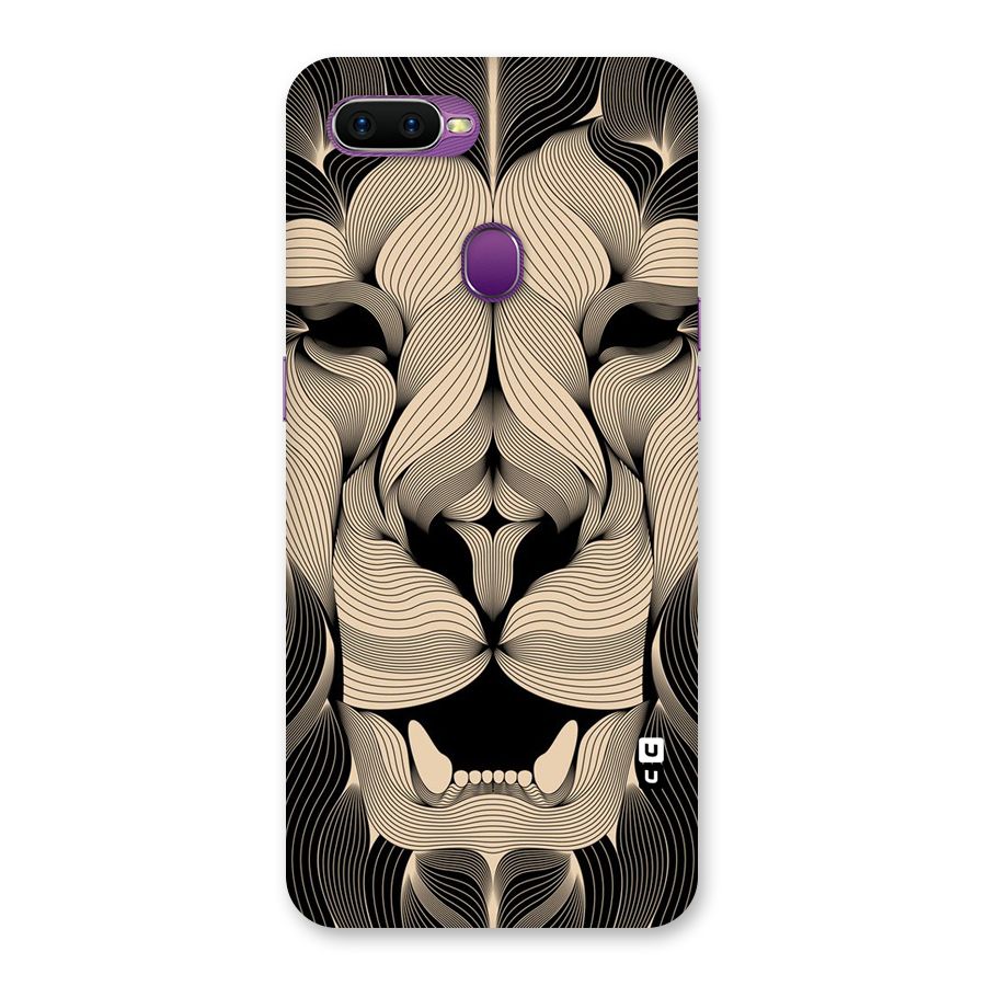 Lion Shape Design Back Case for Oppo F9