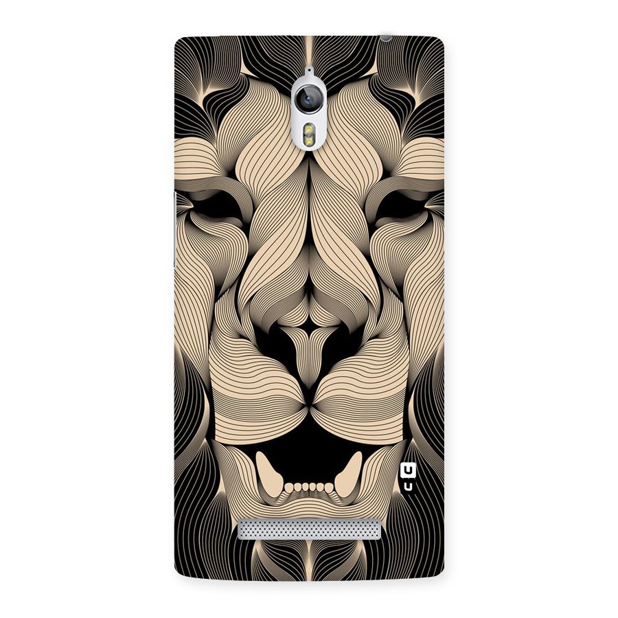 Lion Shape Design Back Case for Oppo Find 7